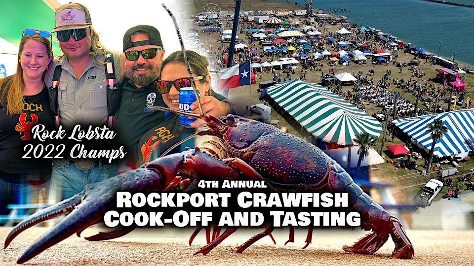 4th Annual Rockport Crawfish CookOff and Tasting Texas Coastal Bend
